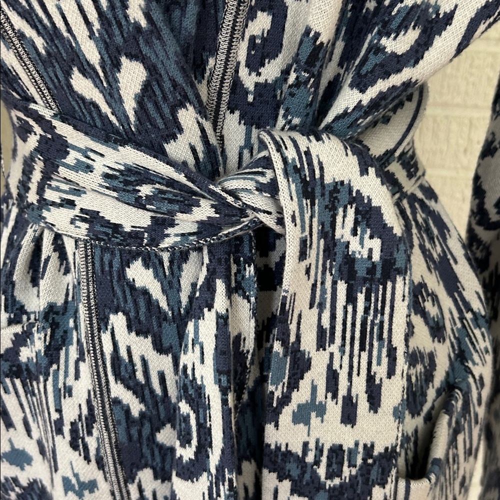 TOMMY BAHAMA- Ikat open front cardigan - Picture 5 of 12